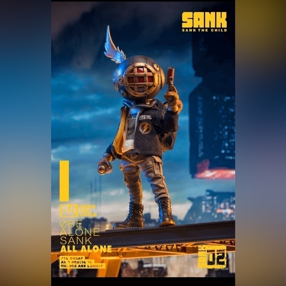 Sank The Child OBE All Alone Art Toy